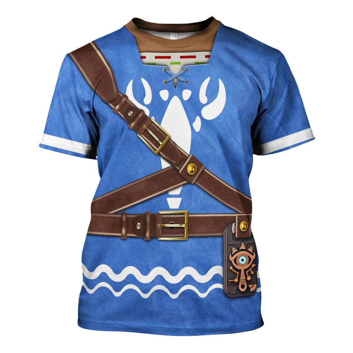 Hero's Clothes - Wind Waker Attire Unisex Hoodie Sweatshirt T-shirt Sweatpants Cosplay - Gearhomie.com