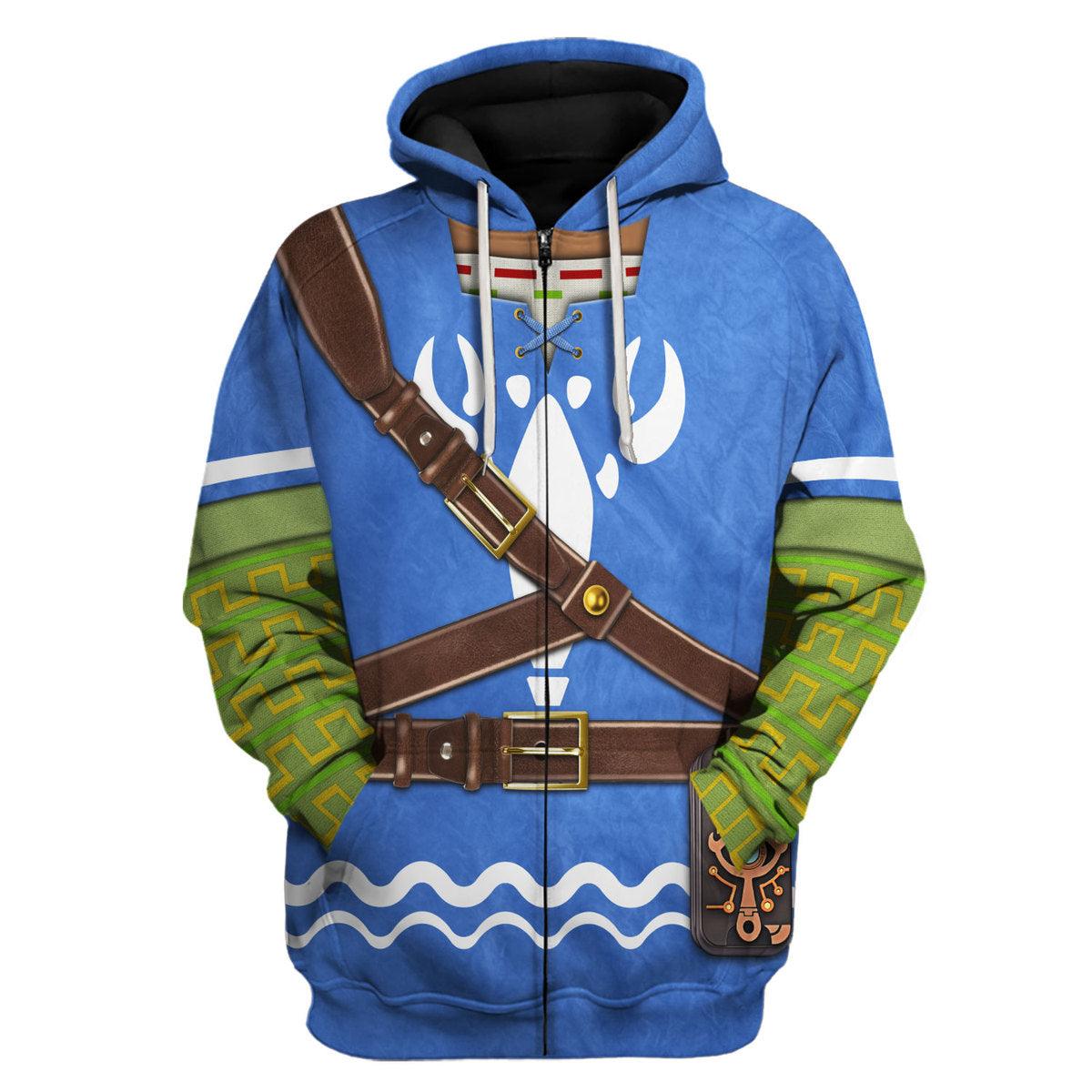 Hero's Clothes - Wind Waker Attire Unisex Hoodie Sweatshirt T-shirt Sweatpants Cosplay - Gearhomie.com