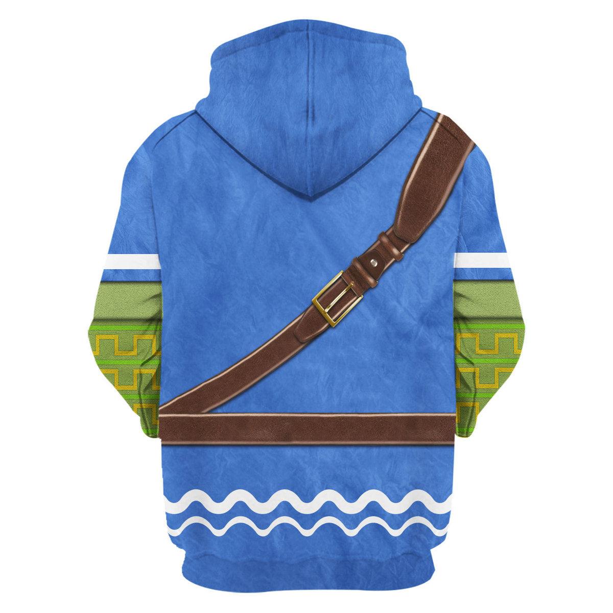 Hero's Clothes - Wind Waker Attire Unisex Hoodie Sweatshirt T-shirt Sweatpants Cosplay - Gearhomie.com