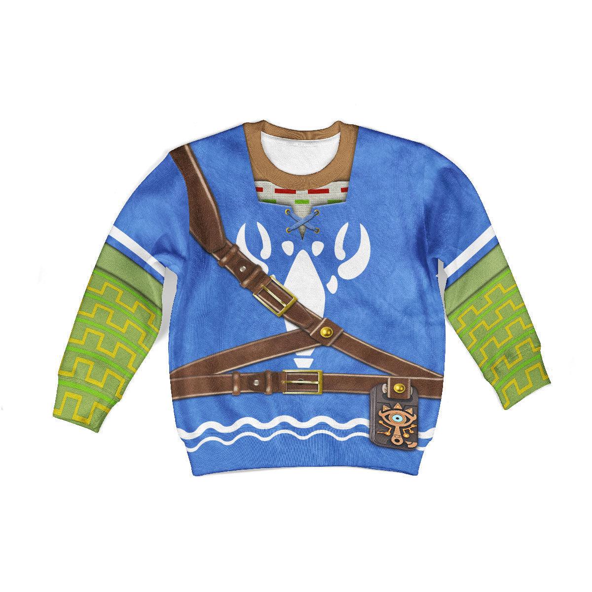 Hero's Clothes - Wind Waker Costume Kid Tops Hoodie Sweatshirt T-Shirt - Gearhomie.com