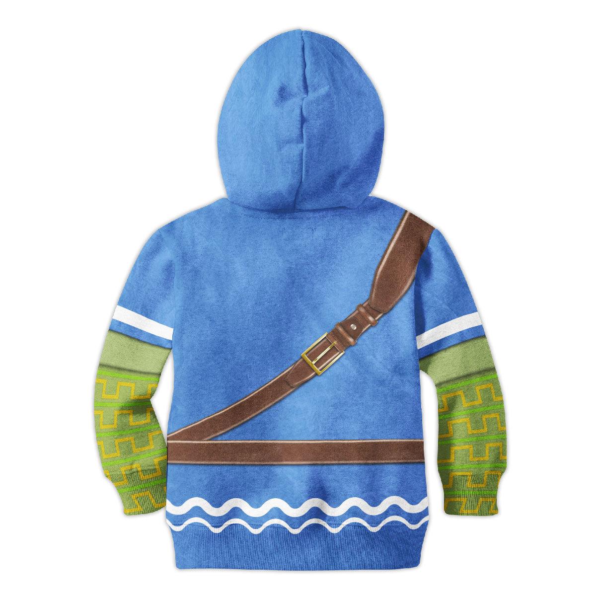 Hero's Clothes - Wind Waker Costume Kid Tops Hoodie Sweatshirt T-Shirt - Gearhomie.com