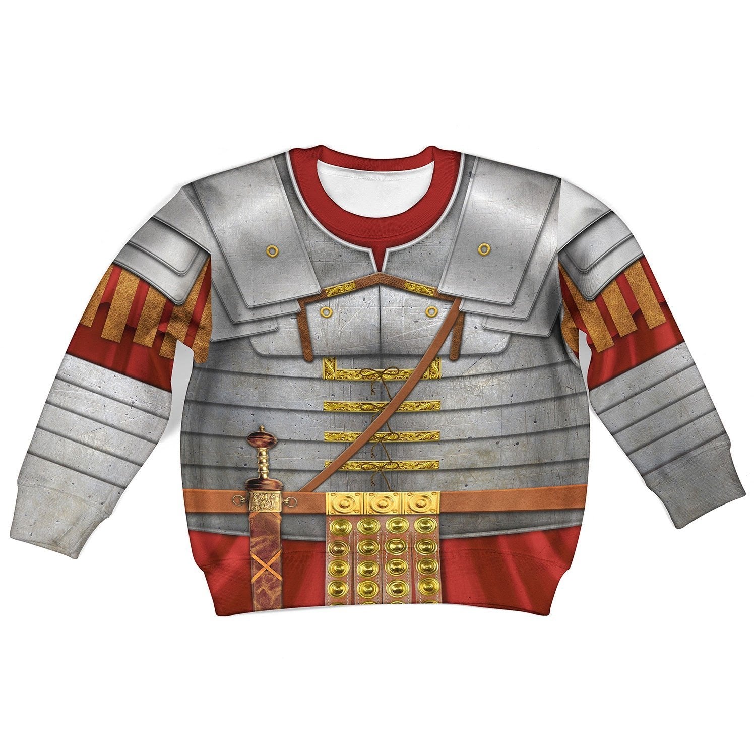Roman Empire Soldier Armor Kid Long Sleeves