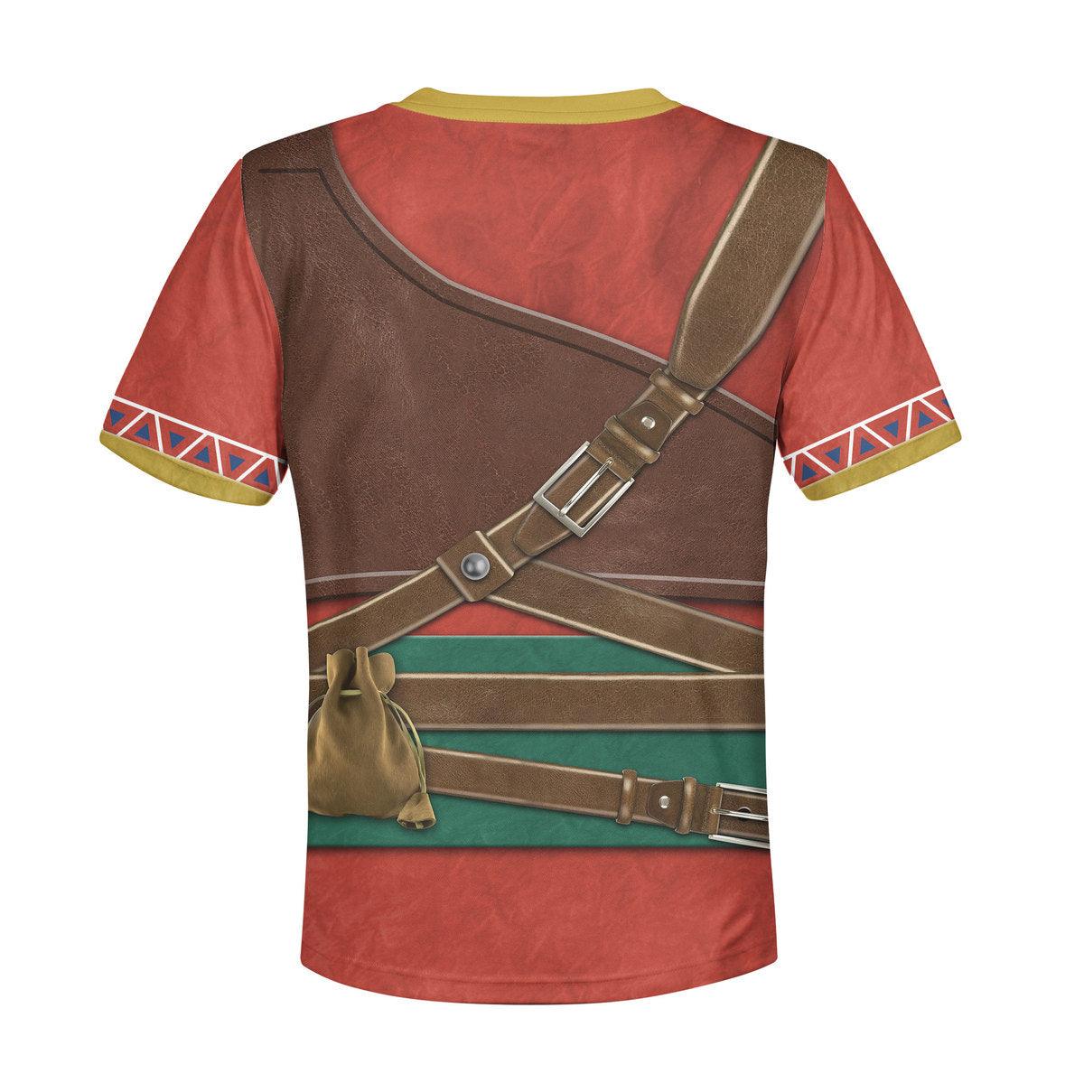 Hylian Armor Kid Tops Hoodie Sweatshirt T-Shirt - Gearhomie.com