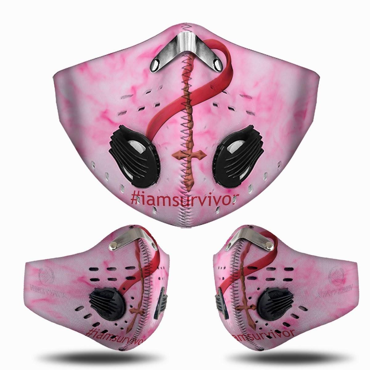 I Am Survivor Face Mask - DucG