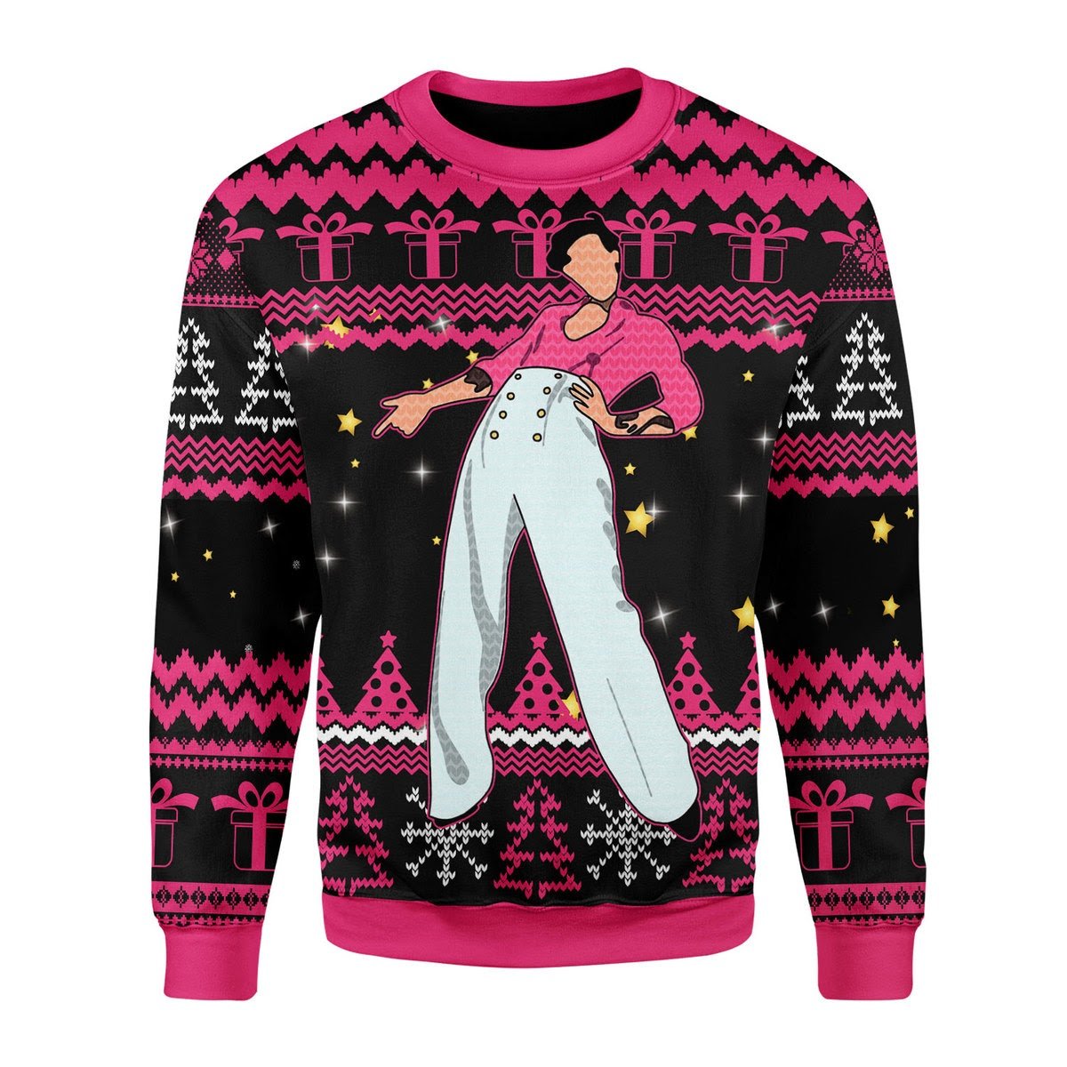 YMskins Christmas Sweater Harry Fine 3D Apparel
