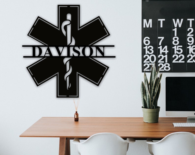 YMskins Customized Paramedic Gift Wall Art