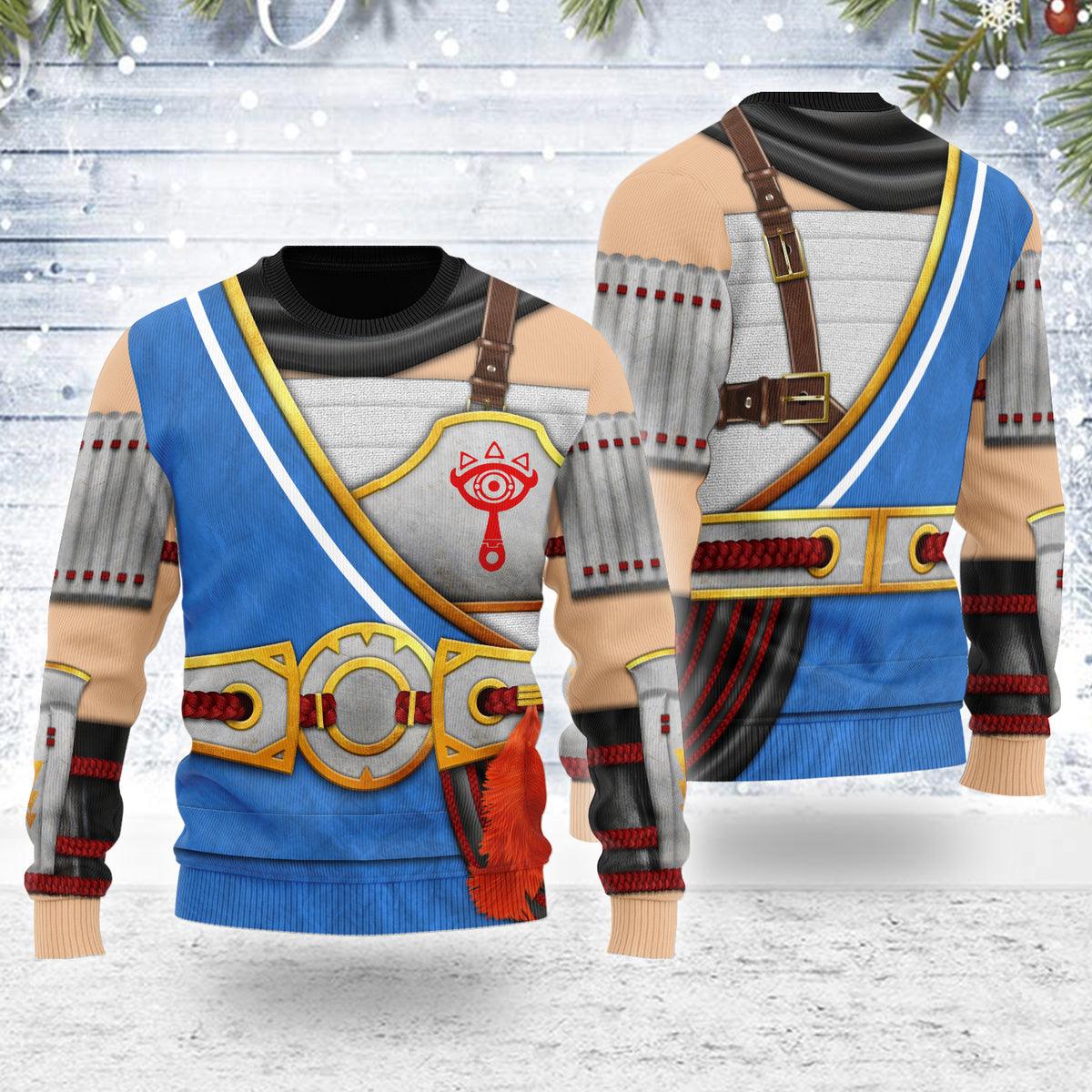 Impa Armor Themed Costume Unisex Christmas Wool Sweater - Gearhomie.com