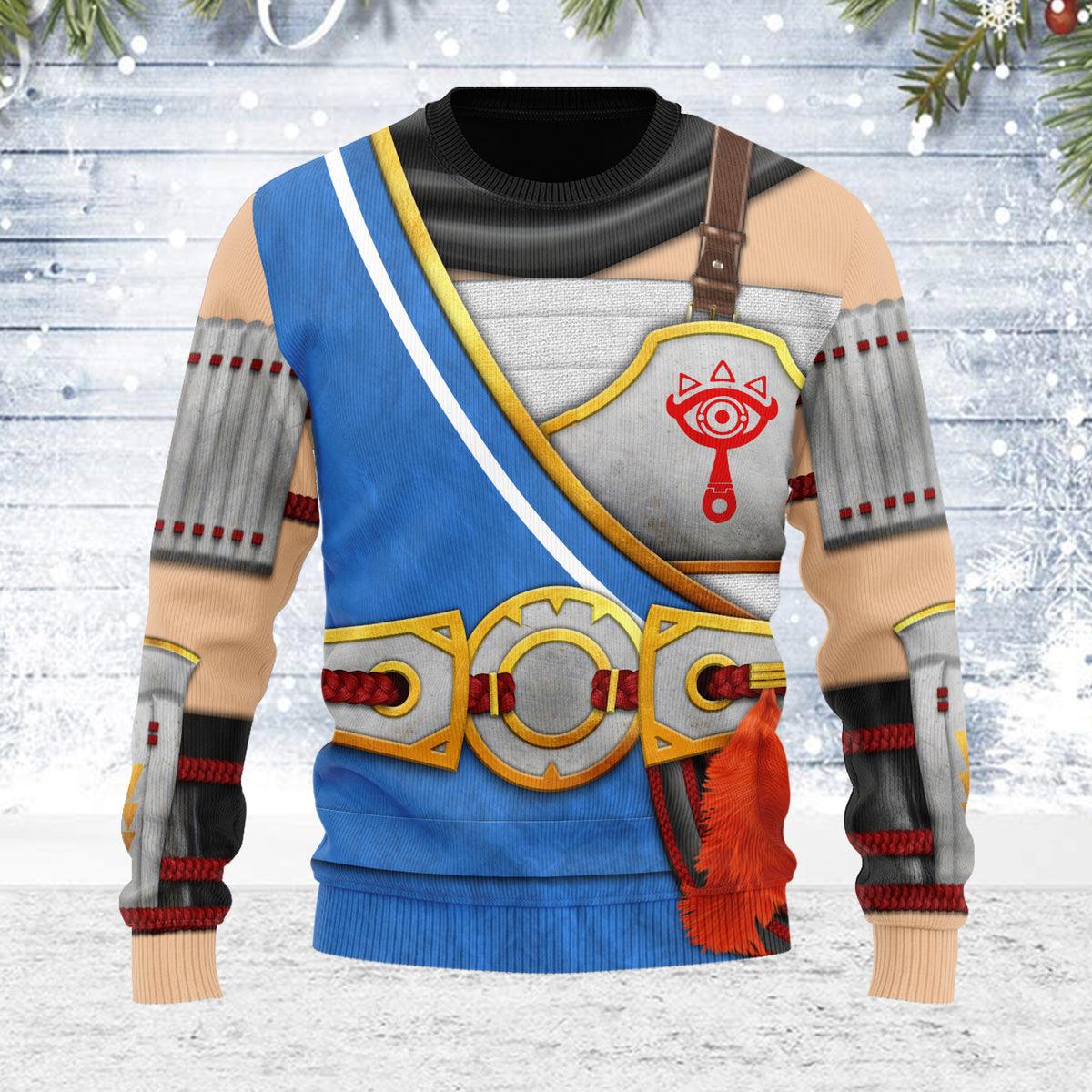 Impa Armor Themed Costume Unisex Christmas Wool Sweater - Gearhomie.com