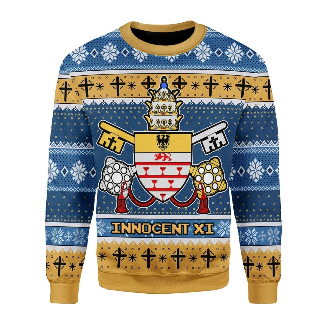 Innocent XI Coat Of Arms Christmas Sweater - DucG