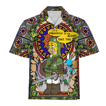 It's dangerous to go alone! Take this Hawaiian Shirt - Gearhomie.com