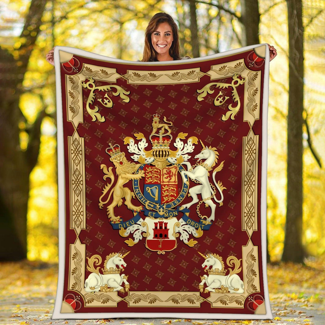 Blanket Queen Elizabeth II - DucG