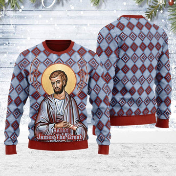 James the Great Ugly Christmas Sweater - OodieGang