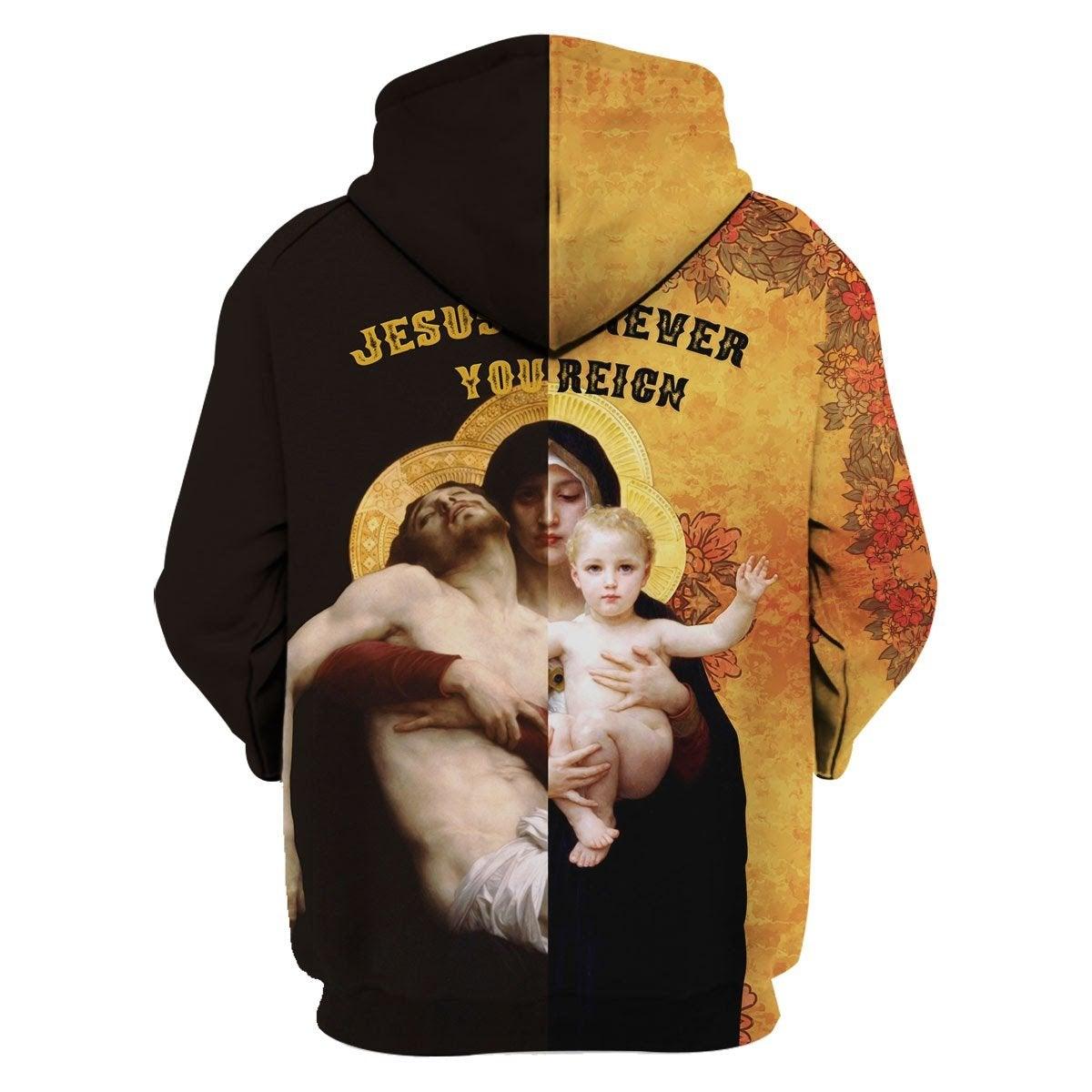 Jesus Forever You Reign Hoodie - DucG