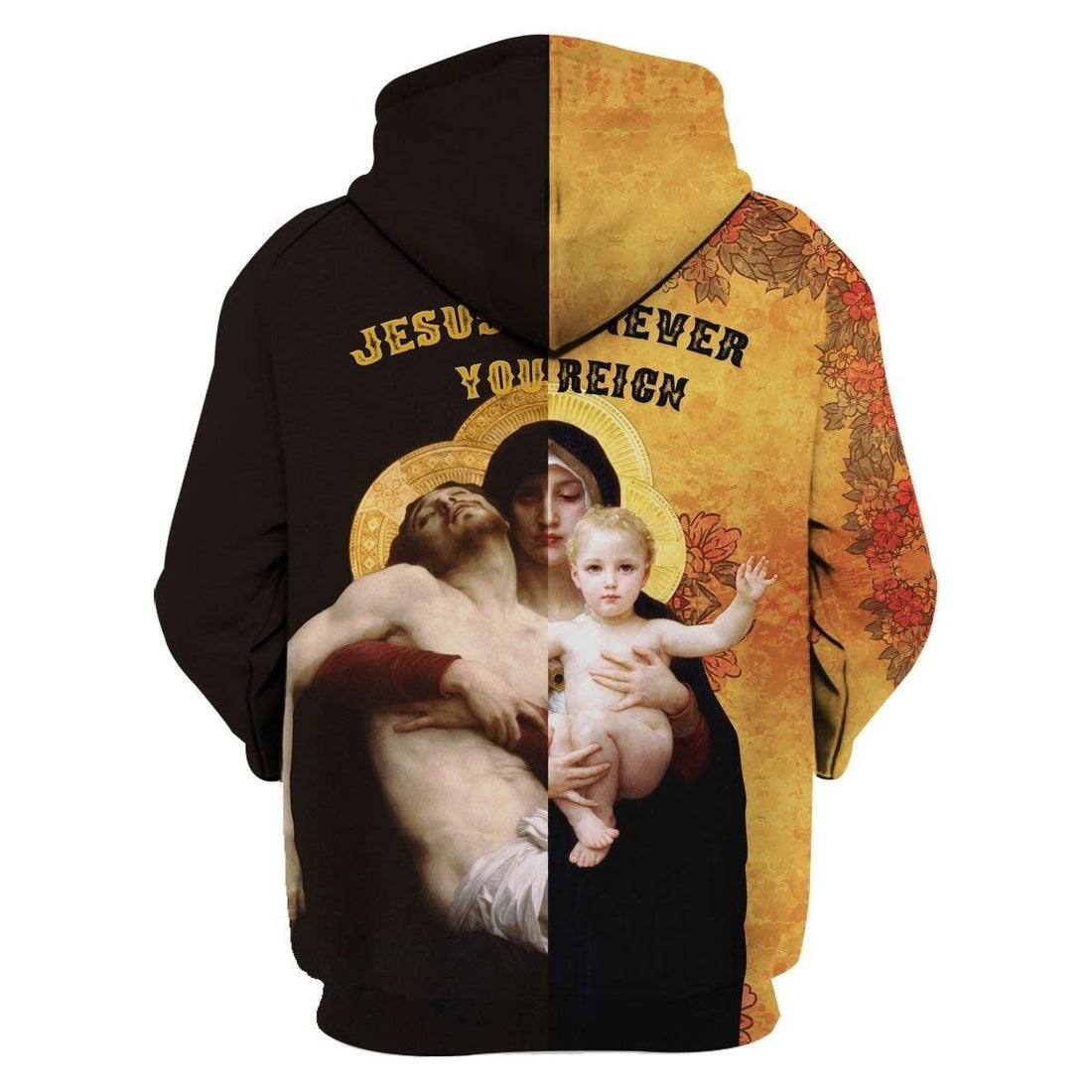 Jesus Forever You Reign Zip Hoodie - DucG