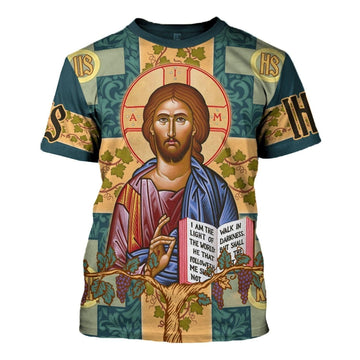 Jesus Greek Orthodoxy T-shirt - OodieGang