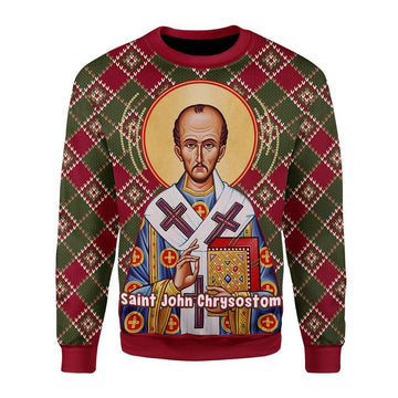John the Apostle Christmas Sweater - DucG