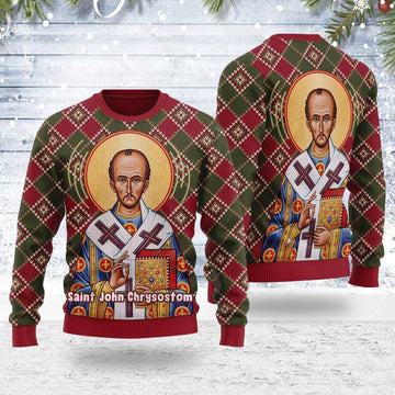 John the Apostle Ugly Christmas Sweater - CustomsPig