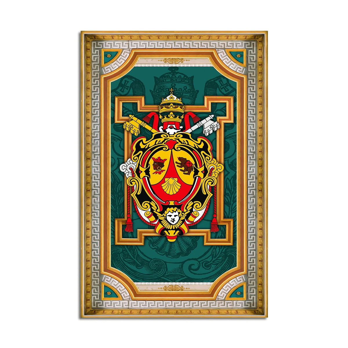 Key Of Pope Benedict XVI Rug - DucG