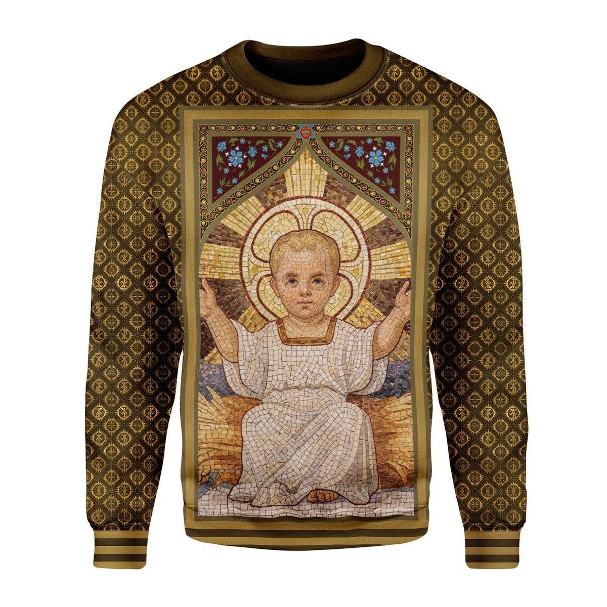 Kid Jesus Sweatshirt - DucG