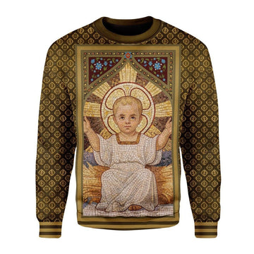 Kid Jesus Sweatshirt - DucG