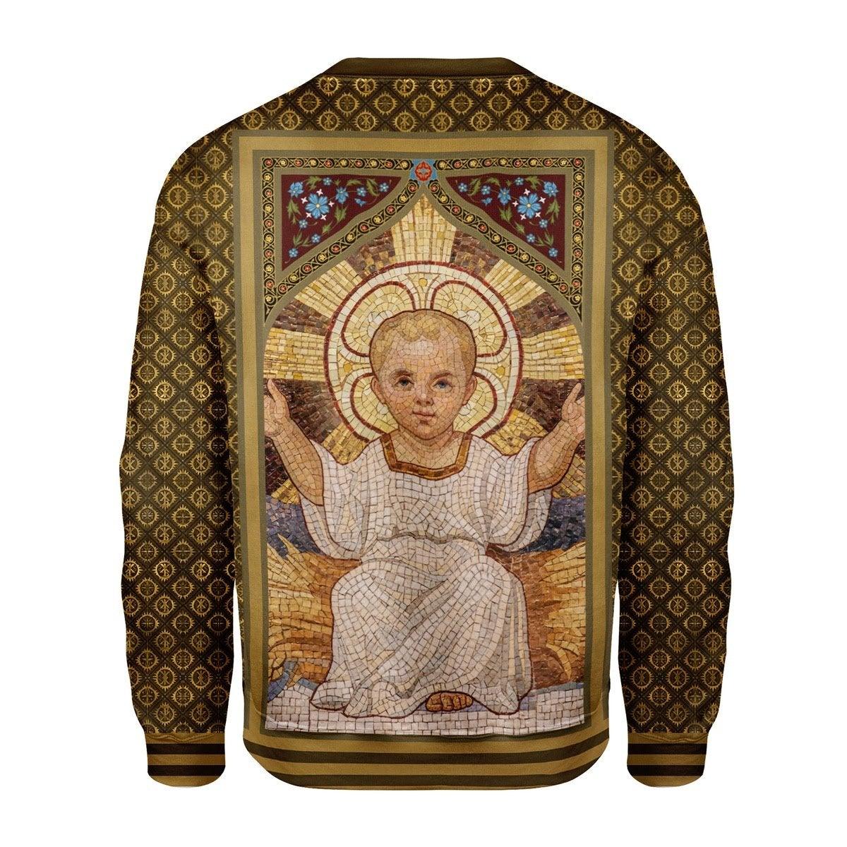 Kid Jesus Sweatshirt - DucG