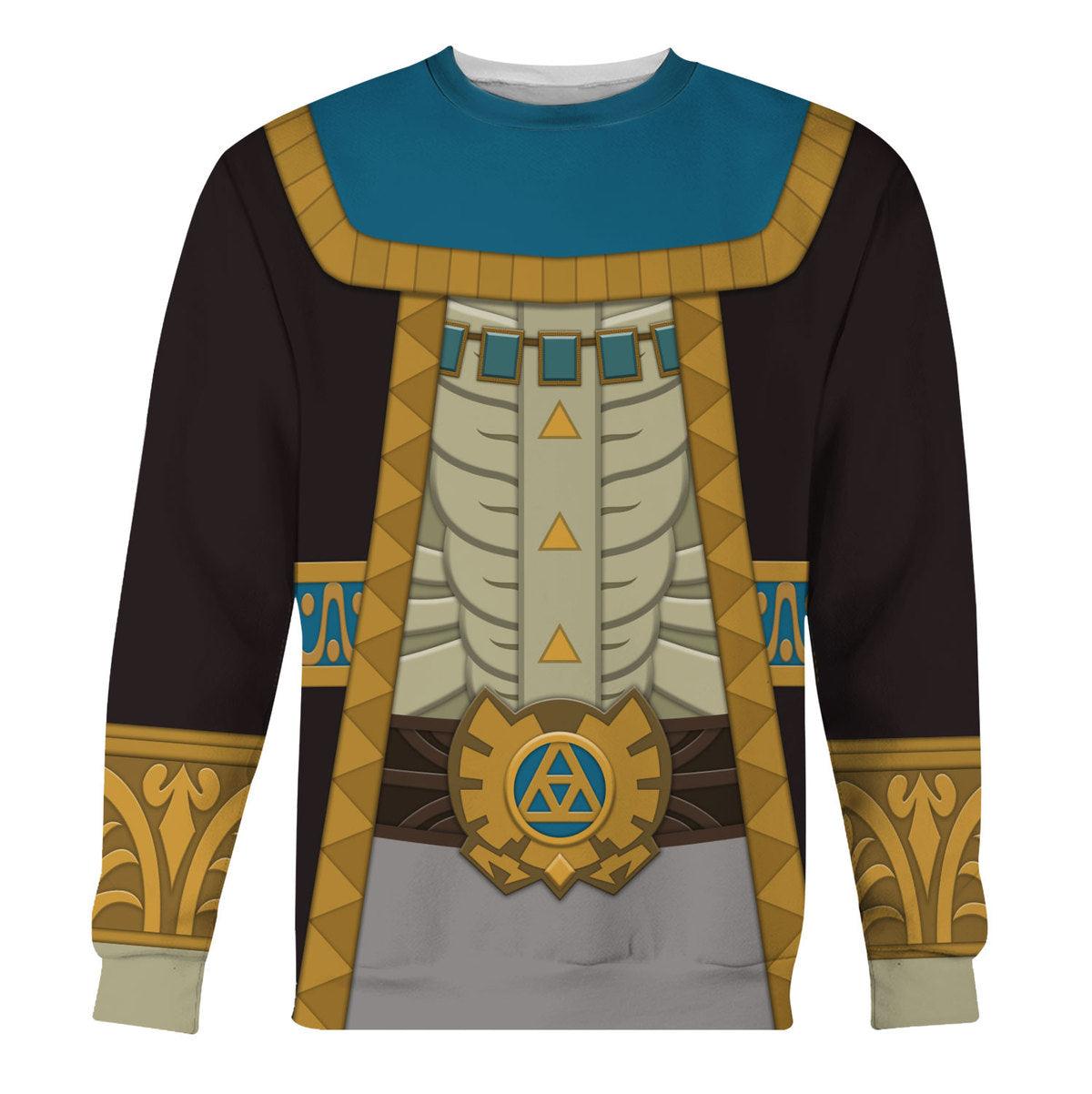 King of Hyrule Attire Unisex Hoodie Sweatshirt T-shirt Sweatpants Cosplay - Gearhomie.com