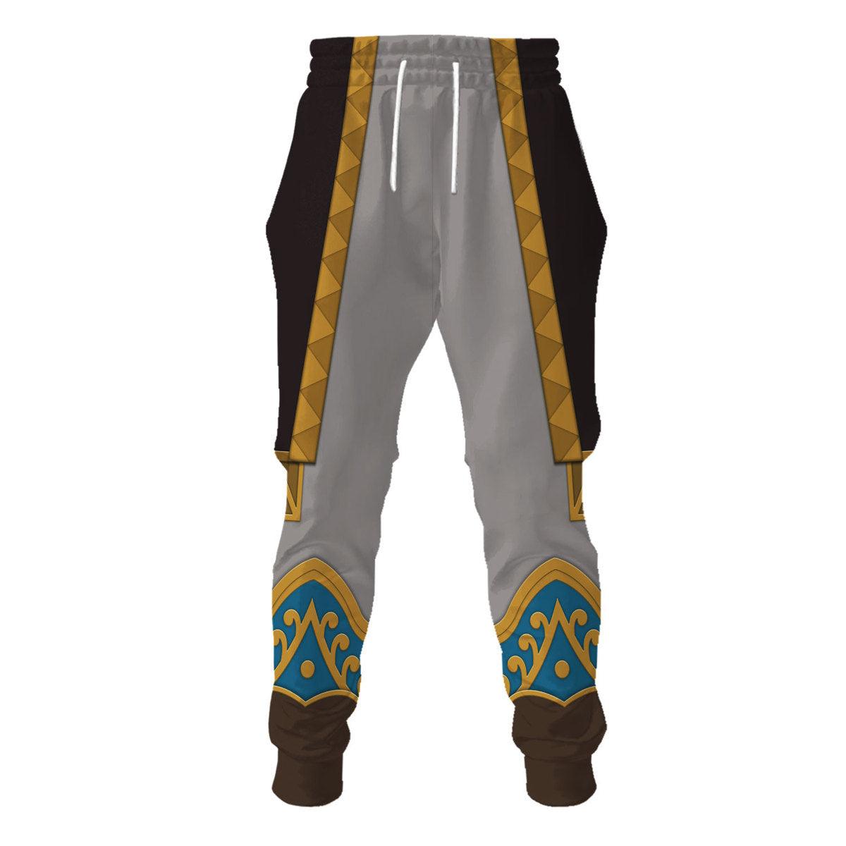 King of Hyrule Attire Unisex Hoodie Sweatshirt T-shirt Sweatpants Cosplay - Gearhomie.com