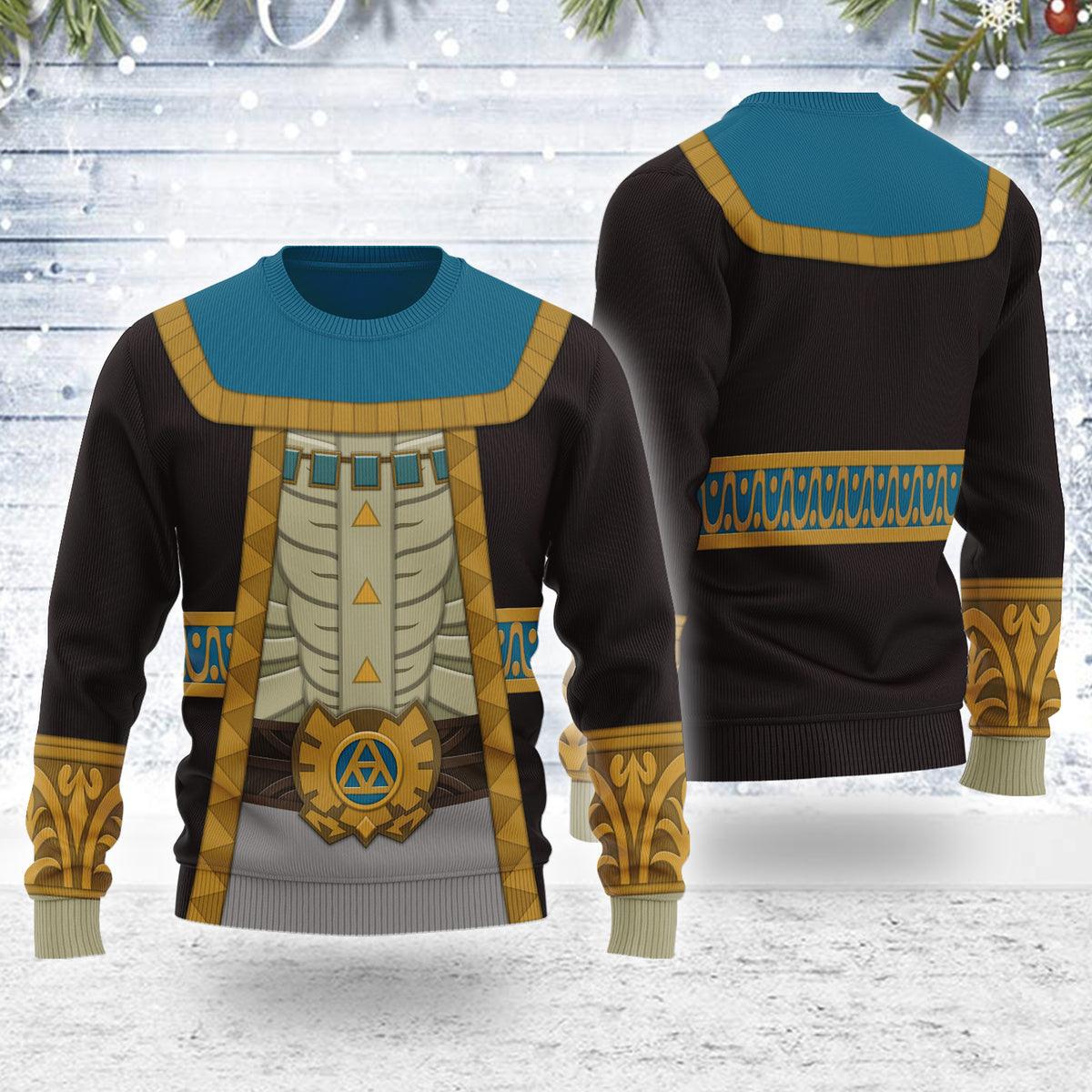 King of Hyrule Themed Costume Unisex Christmas Wool Sweater - Gearhomie.com