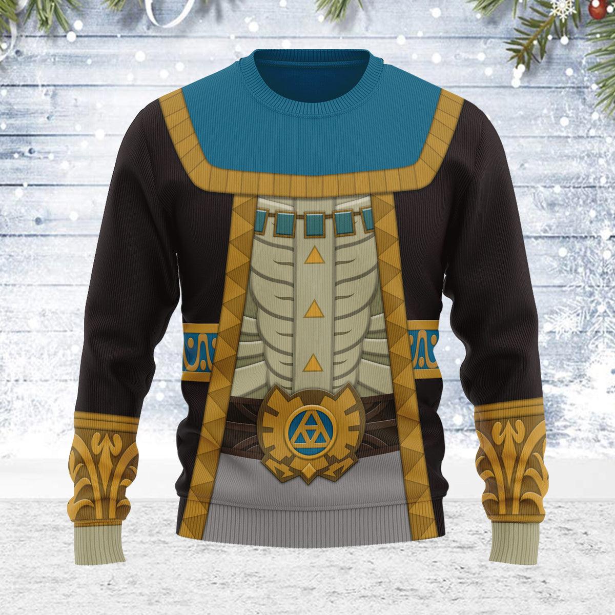 King of Hyrule Themed Costume Unisex Christmas Wool Sweater - Gearhomie.com