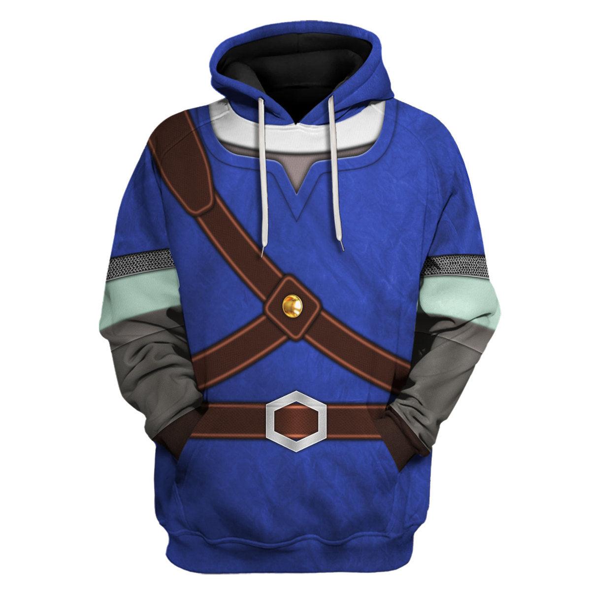Knights of Skyloft Blue Unisex Hoodie Sweatshirt T-shirt Sweatpants Cosplay - Gearhomie.com