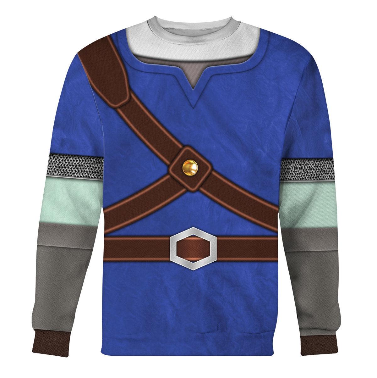 Knights of Skyloft Blue Unisex Hoodie Sweatshirt T-shirt Sweatpants Cosplay - Gearhomie.com