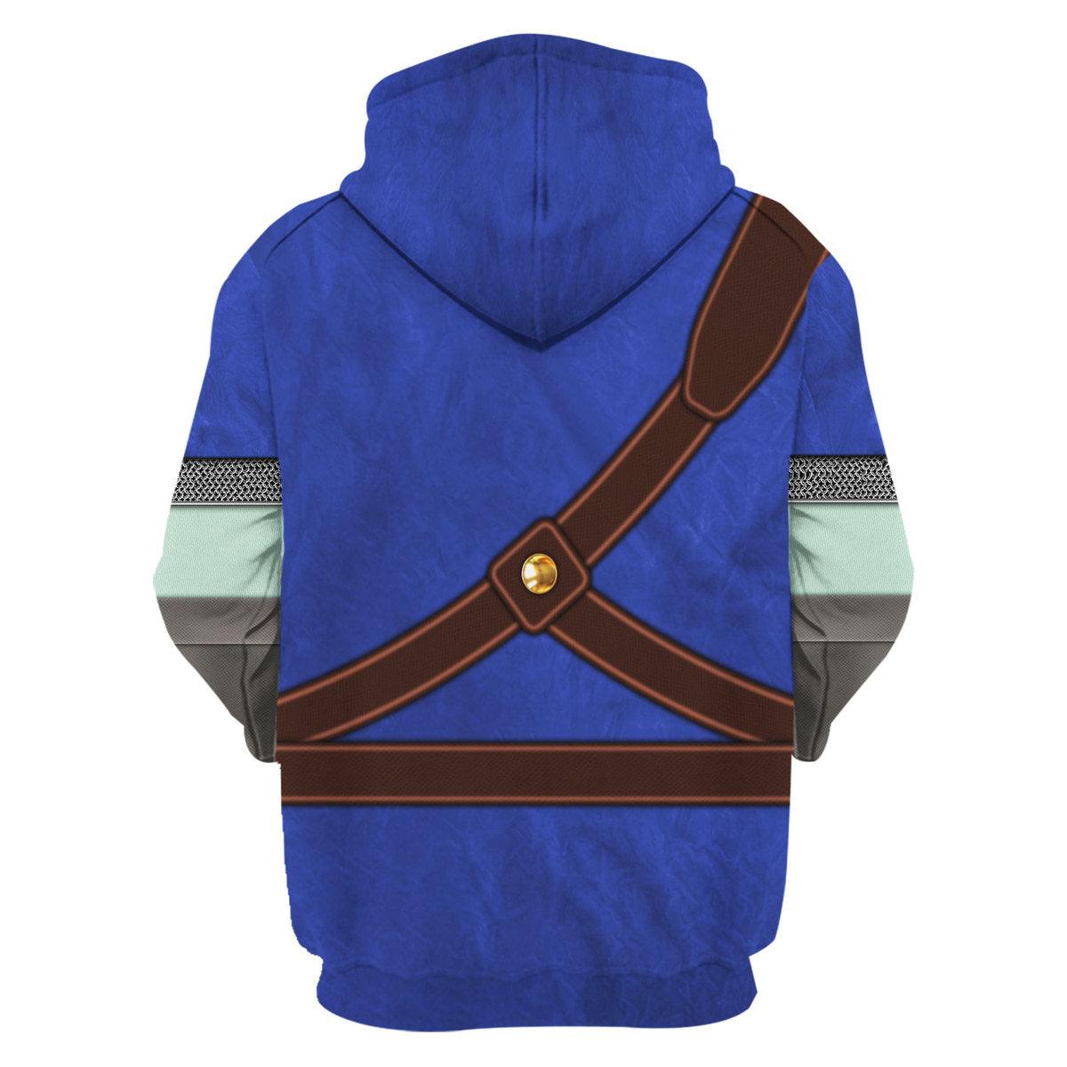 Knights of Skyloft Blue Unisex Hoodie Sweatshirt T-shirt Sweatpants Cosplay - Gearhomie.com