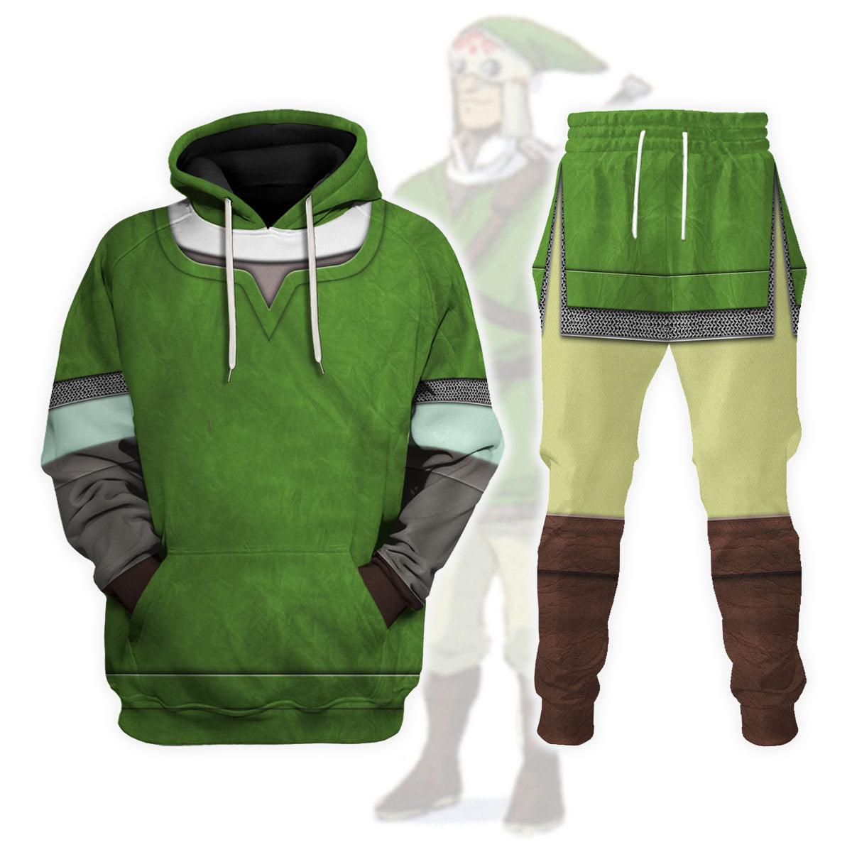 Knights of Skyloft Green New Unisex Hoodie Sweatshirt T-shirt Sweatpants Cosplay - Gearhomie.com
