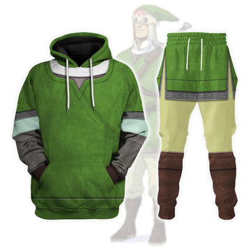 Knights of Skyloft Green New Unisex Hoodie Sweatshirt T-shirt Sweatpants Cosplay - Gearhomie.com