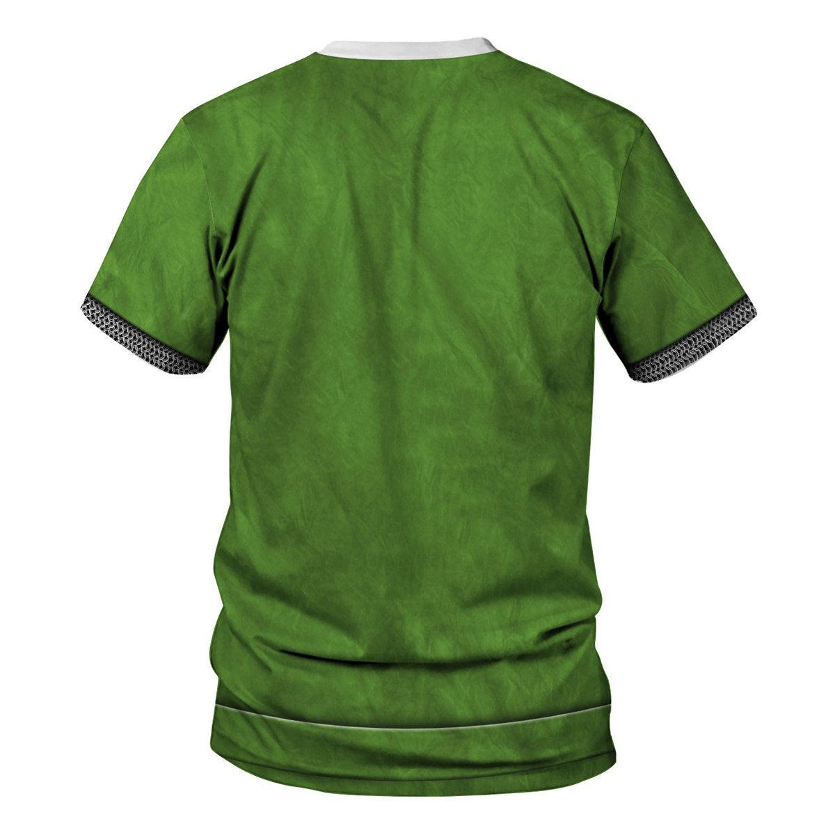 Knights of Skyloft Green New Unisex Hoodie Sweatshirt T-shirt Sweatpants Cosplay - Gearhomie.com