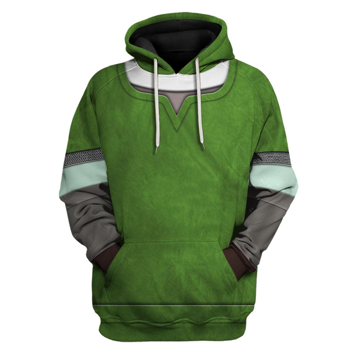 Knights of Skyloft Green New Unisex Hoodie Sweatshirt T-shirt Sweatpants Cosplay - Gearhomie.com