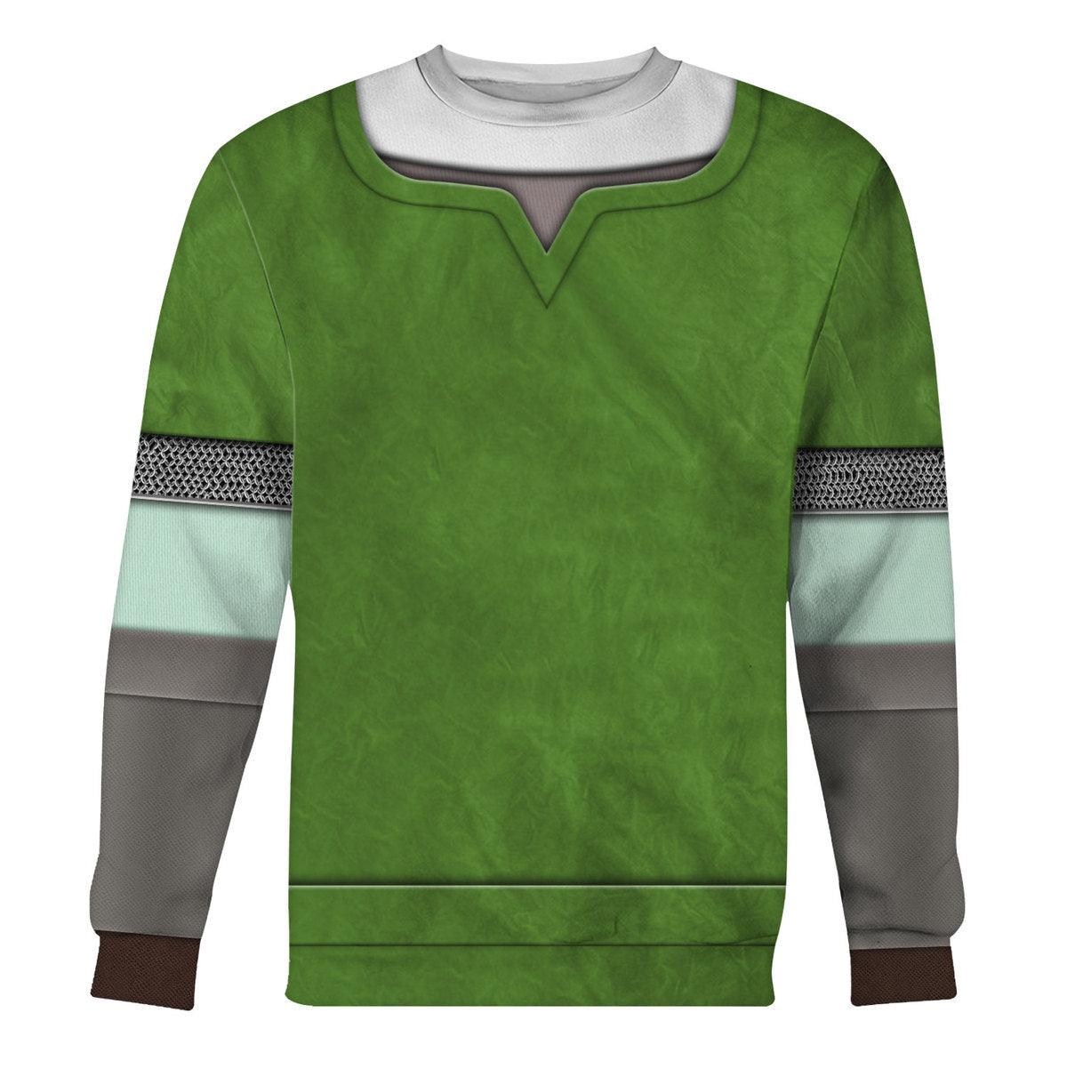 Knights of Skyloft Green New Unisex Hoodie Sweatshirt T-shirt Sweatpants Cosplay - Gearhomie.com