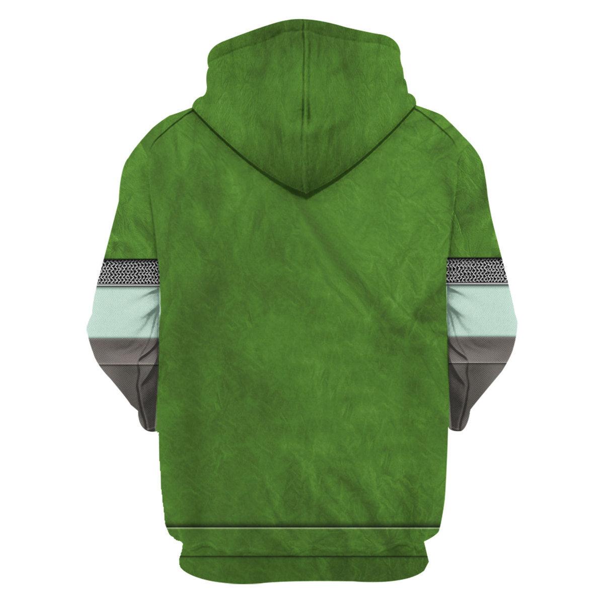 Knights of Skyloft Green New Unisex Hoodie Sweatshirt T-shirt Sweatpants Cosplay - Gearhomie.com