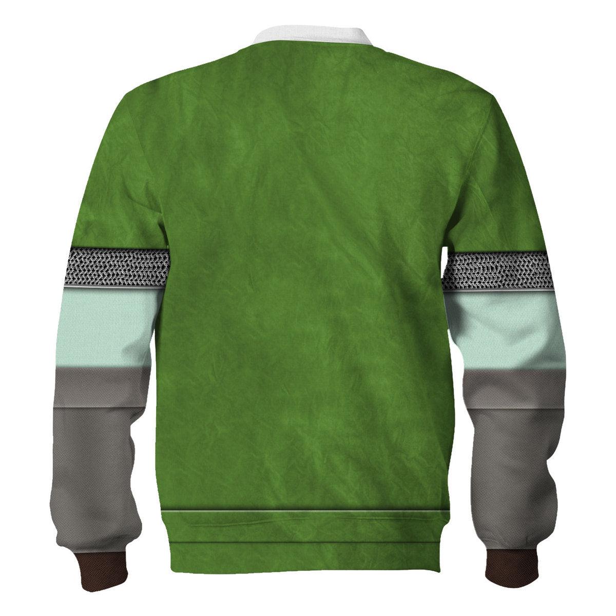 Knights of Skyloft Green New Unisex Hoodie Sweatshirt T-shirt Sweatpants Cosplay - Gearhomie.com