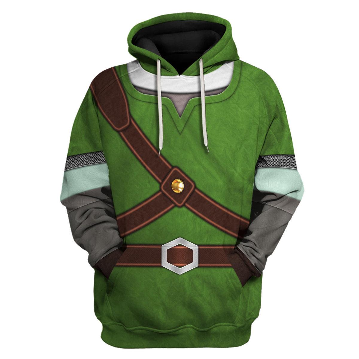 Knights of Skyloft Green Unisex Hoodie Sweatshirt T-shirt Sweatpants Cosplay - Gearhomie.com