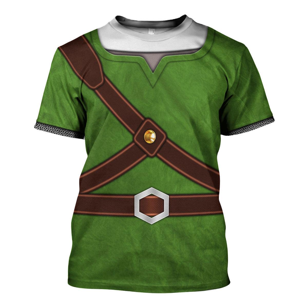 Knights of Skyloft Green Unisex Hoodie Sweatshirt T-shirt Sweatpants Cosplay - Gearhomie.com
