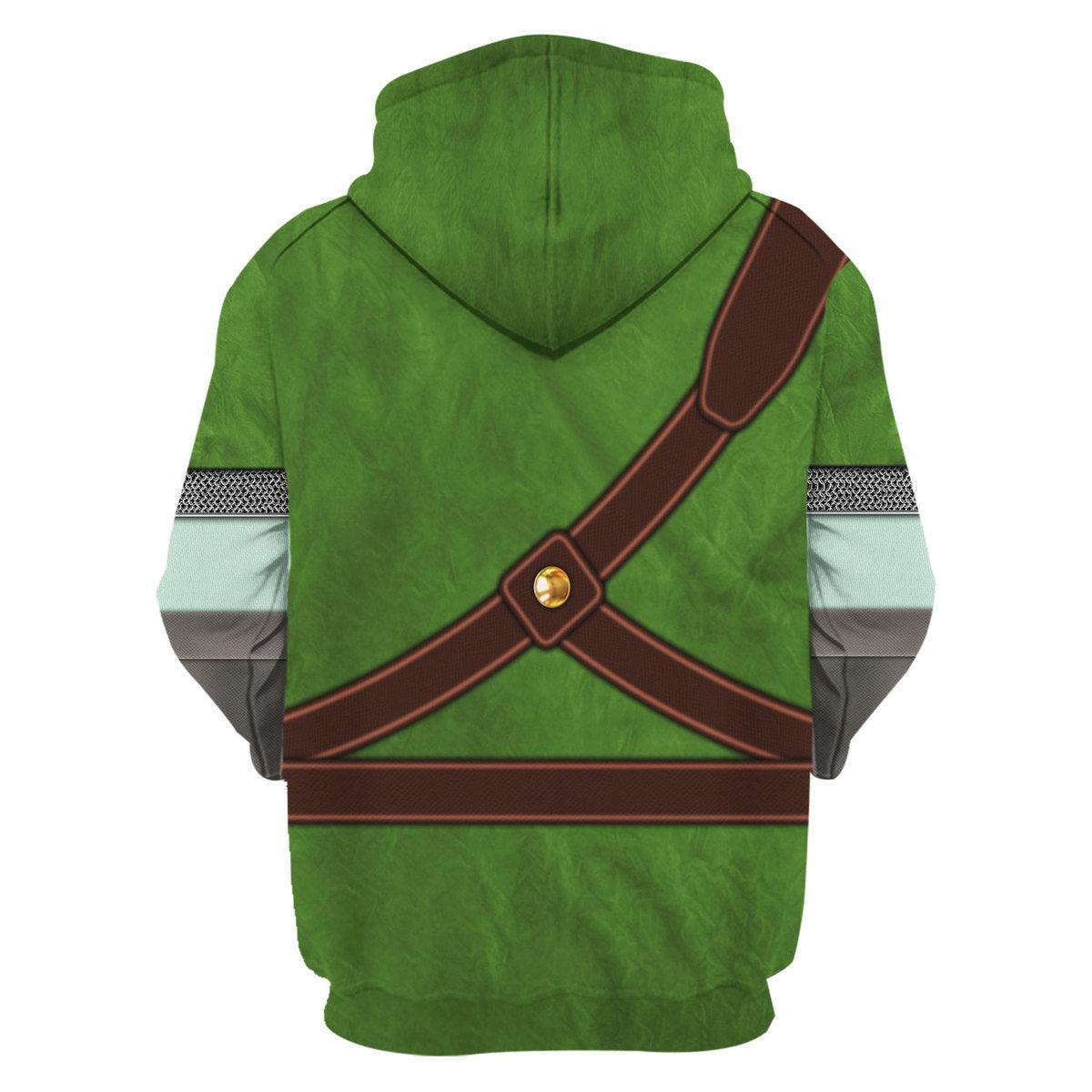 Knights of Skyloft Green Unisex Hoodie Sweatshirt T-shirt Sweatpants Cosplay - Gearhomie.com