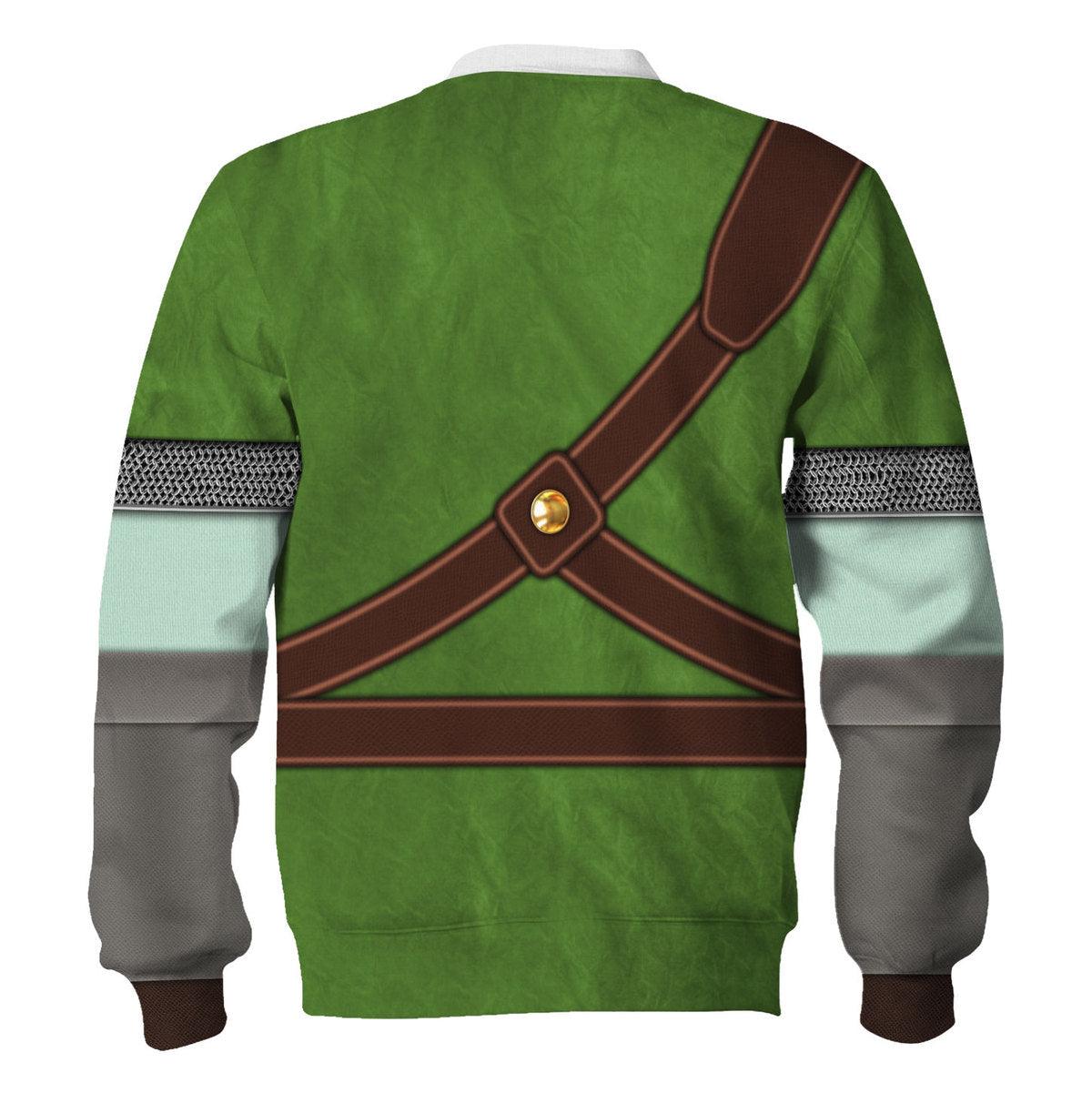 Knights of Skyloft Green Unisex Hoodie Sweatshirt T-shirt Sweatpants Cosplay - Gearhomie.com