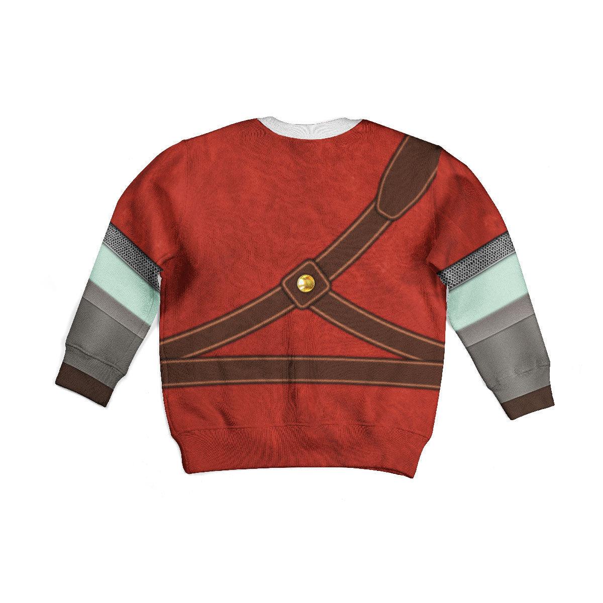 Knights of Skyloft Red Costume Kid Tops Hoodie Sweatshirt T-Shirt - Gearhomie.com