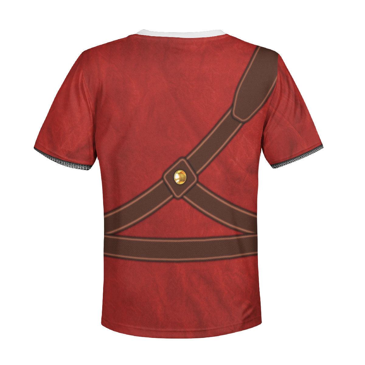 Knights of Skyloft Red Costume Kid Tops Hoodie Sweatshirt T-Shirt - Gearhomie.com
