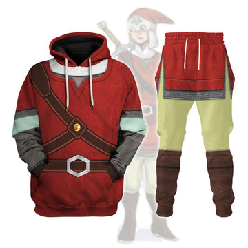 Knights of Skyloft Red Unisex Hoodie Sweatshirt T-shirt Sweatpants Cosplay - Gearhomie.com