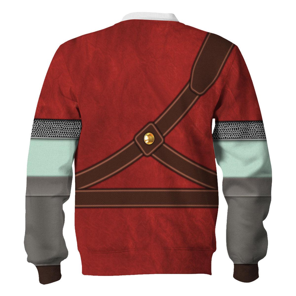 Knights of Skyloft Red Unisex Hoodie Sweatshirt T-shirt Sweatpants Cosplay - Gearhomie.com