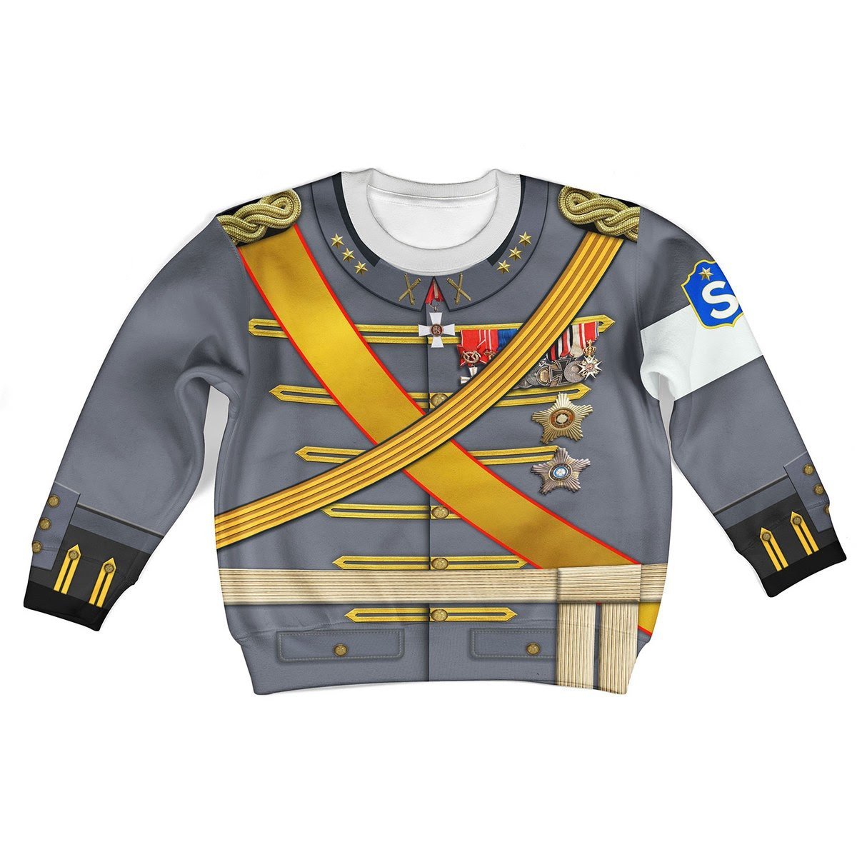 Kvn482 Carl Gustaf Emil Mannerheim Kid Long Sleeves / Toddler 2T