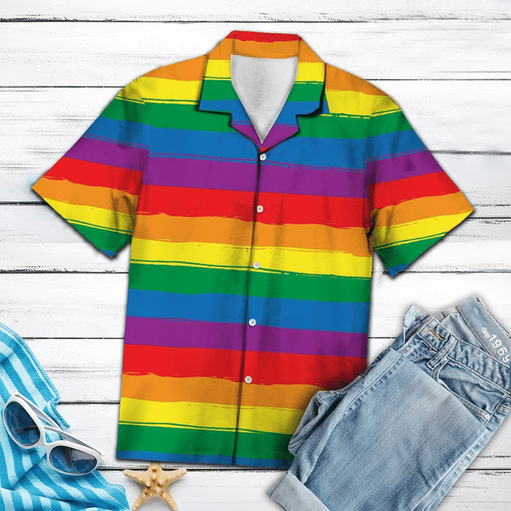 LGBT Aloha Hawaiian Shirt - DucG