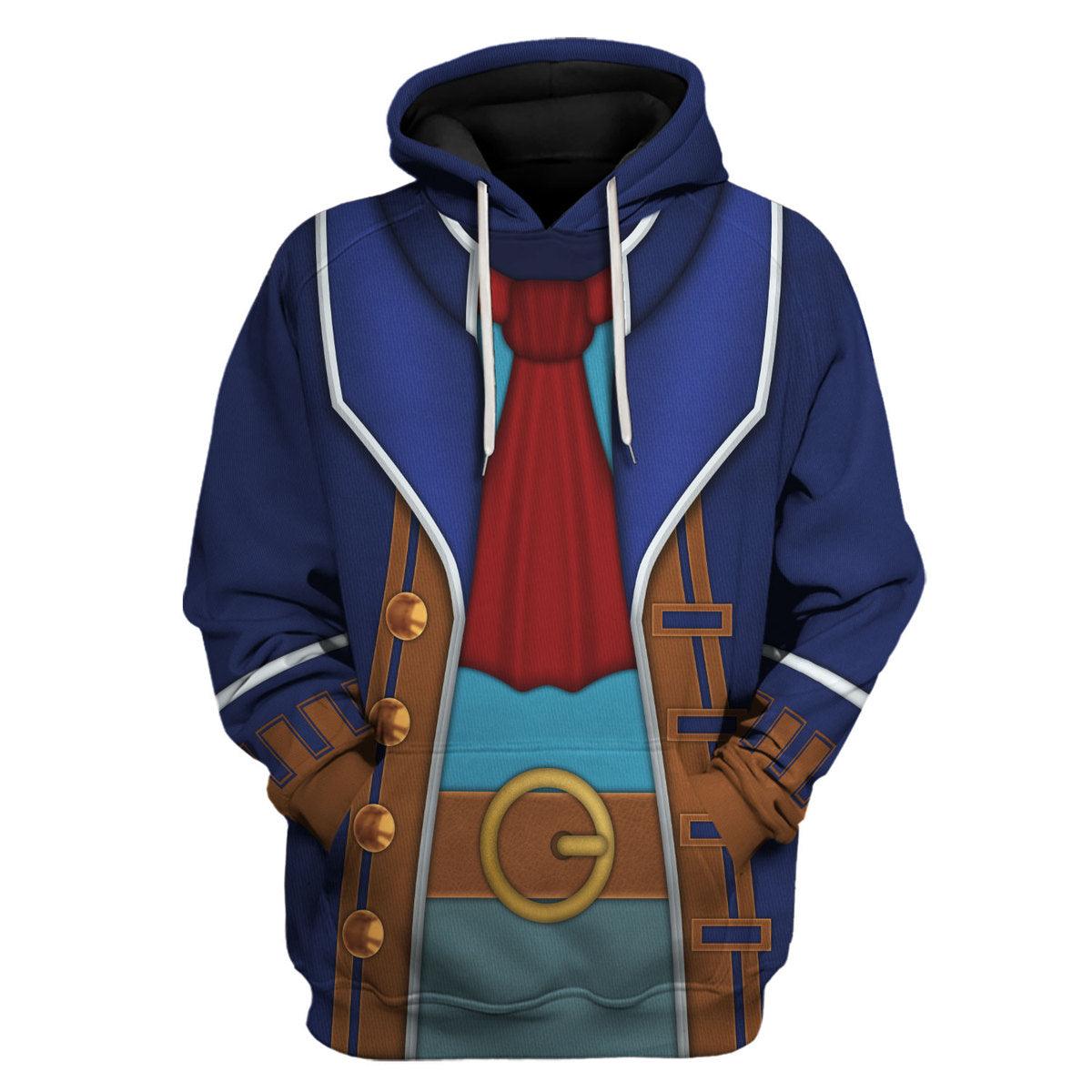 Linebeck Costume Unisex Hoodie Sweatshirt T-shirt Sweatpants Cosplay - Gearhomie.com